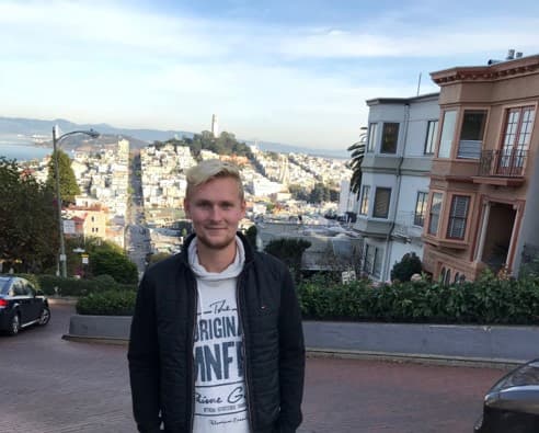 Hampus Herne, 27, Mau & Santa Barbara City College. Höst 2021