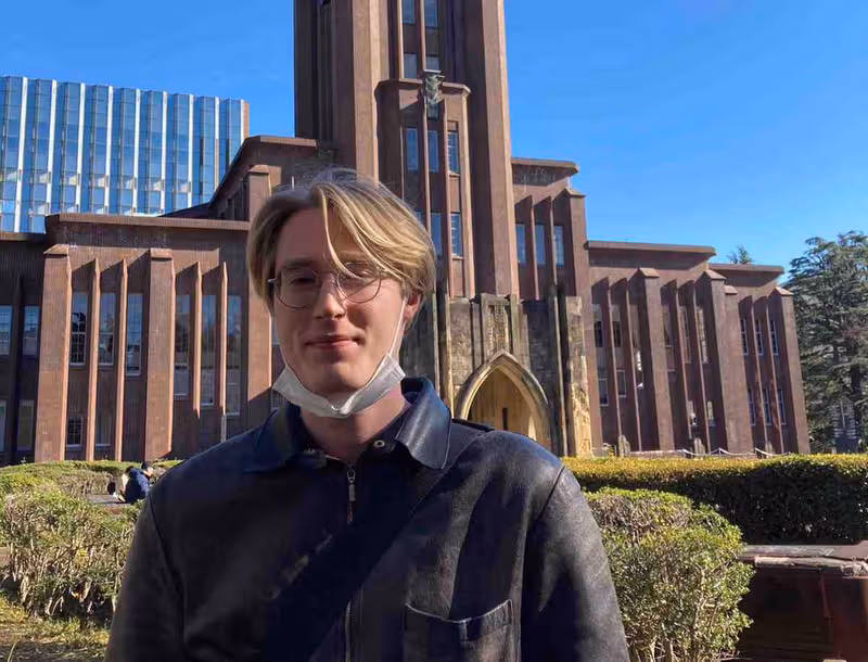 Eric Ihre-Thomason, 23, Lunds tekniska högskola & University of Tokyo. Vår 2023